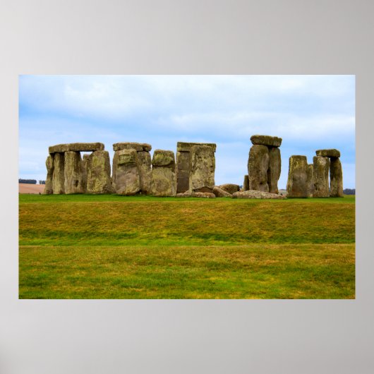 Stonehenge Scenic, England ポスター (正面)