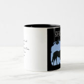 Stonemontの馬小屋のマグ3 ツートーンマグカップ (中央)