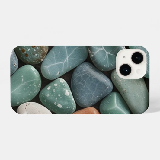 Stones Phone Case iPhoneケース (裏面横)