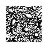 Stones Rocks Shaded Drawing  セルフインキングスタンプ (デザイン)