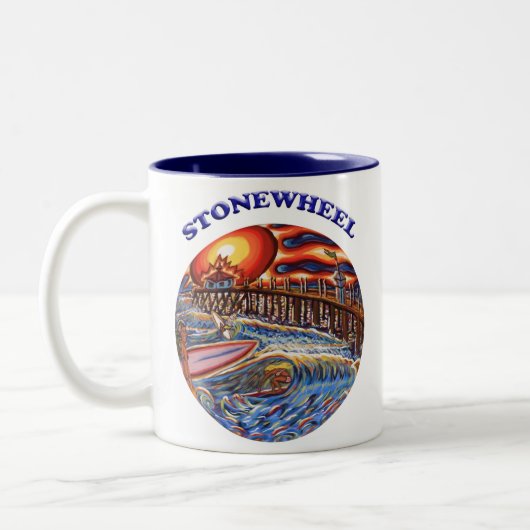 Stonewheel Surfinのマグ ツートーンマグカップ (左)