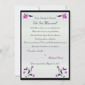 Stoney道の駆け落ち2のクレマチスの花 案内状 (正面)