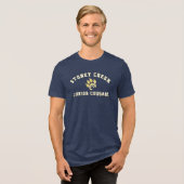 Stoney Creek Junior Cougars ネイビー メンズ トライブレンドＴシャツ (正面全面)