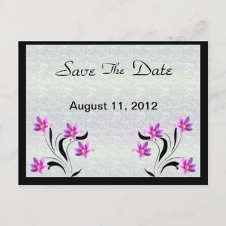 Stoney Path上のClematis日付はがきを保存 案内ポストカード