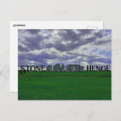 Stongehenge Salisbury ポストカード (正面/裏面)