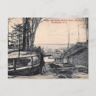 Stony Hill, Bordentown，ニュージャージー州，ヴィンテージ ポストカード