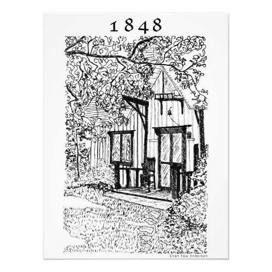 Stonysidesの写真プリントオリジナルスケッチ フォトプリント (正面)