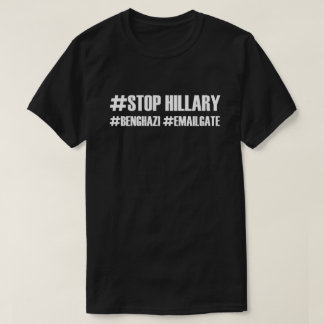 #Stopのヒラリーの#Benghaziの#Emailgate Tシャツ