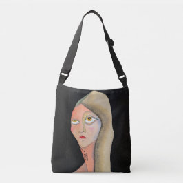 "Stop" クロスボディバッグ