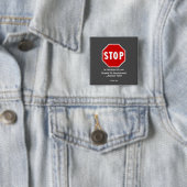 STOP... A MisterP Button 缶バッジ (インサイチュ)