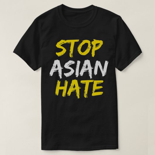 Stop Asian Hate Premium Tシャツ (デザイン正面)