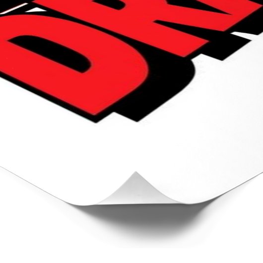 Stop Being Dramatic! ポスター (コーナー)