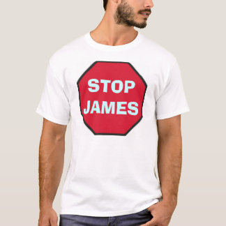 stop_blank、STOPJAMES Tシャツ