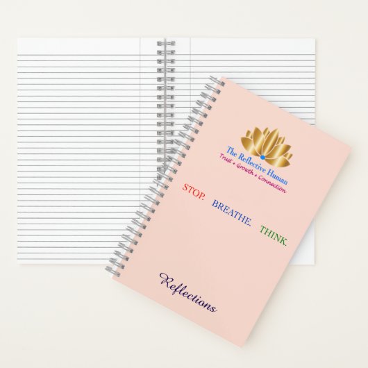 Stop Breathe Think Journal ノートブック (内側)
