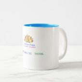 Stop Breathe Think Mug ツートーンマグカップ (正面右)