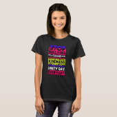 Stop Bullying Choose Acceptance Kindness Inclusion Tシャツ (正面フル)