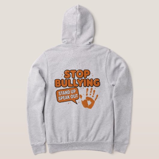 Stop bullying hoddie パーカ (レイダウン裏面)