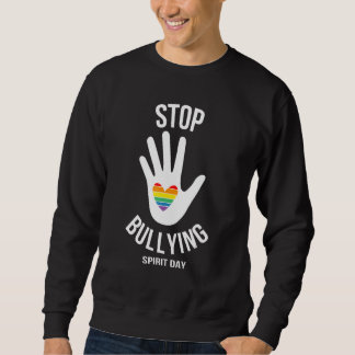 Stop bullying spirit day スウェットシャツ