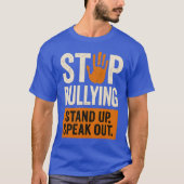 STOP BULLYING – STAND UP. SPEAK OUT. Tシャツ (正面)