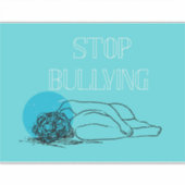 Stop Bullying Sticker シール (正面)
