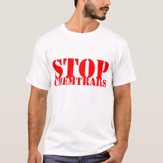 Stop Chemtrails - Camiseta Tシャツ