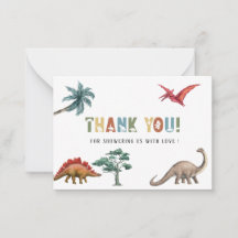 Stop Chompローア水色BirthdayFlatノートカード