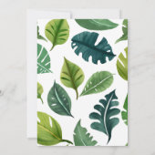 Stop Chomp Roar Disoursao 3rd Birthdayパーティー 招待状 (裏面)