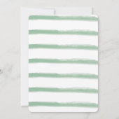 Stop、Chomp、Two Water Color恐竜誕生日 招待状 (裏面)