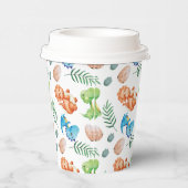 Stop、Chomp、Two Water Color恐竜誕生日 紙コップ (右)