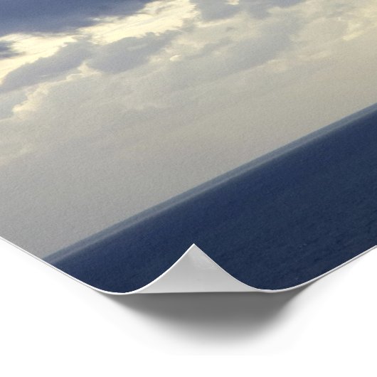 STOP CLIMATE CHANGE NOW! Polar Bear ポスター (角)