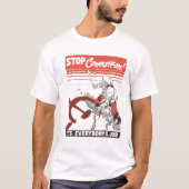 Stop Communism! Vintage Tシャツ (正面)