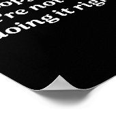 Stop Copying Me You're Not Even Doing It Right Y2k ポスター (角)