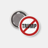 Stop Donald Trump Anti-Trump Pinback Button マグネット (正面/裏面)