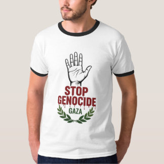 Stop Genocide in Gaza – Peace & Humanity Awareness Tシャツ