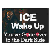 Stop ICE: two-sided 18 x24