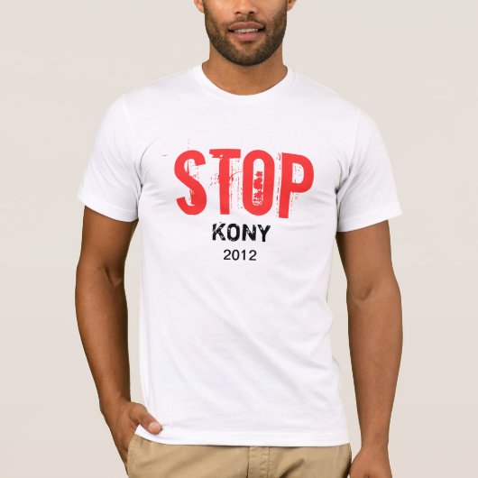 Stop Kony Tシャツ (正面)