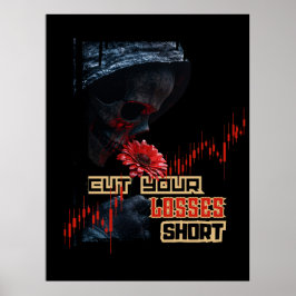 Stop loss | Motivation | Fantasy trade Design ポスター