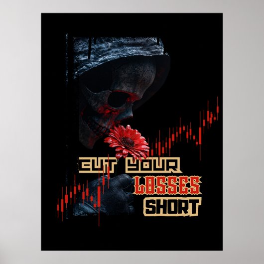 Stop loss | Motivation | Fantasy trade Design ポスター (正面)