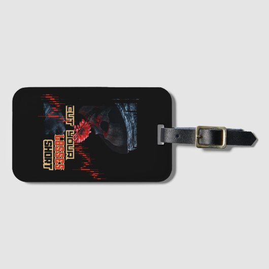 Stop loss | Motivation | Fantasy trade Design ラゲッジタグ (正面横)