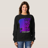 STOP MISOGYNOIR Domestic Violence Awareness  Sweat スウェットシャツ (正面フル)