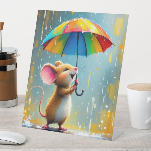 Stop mousing around 台座サイン (インサイチュ)