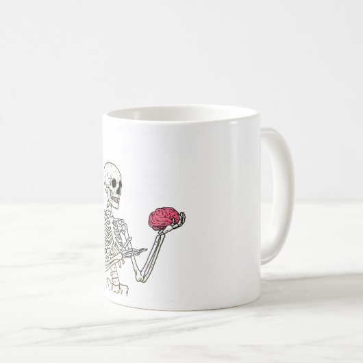 Stop Overthinking   コーヒーマグカップ (正面右)