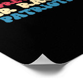 Stop Pretending Your Racism Is Patriotism Apparel  ポスター (角)