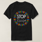 Stop Racism Tシャツ (デザイン正面)