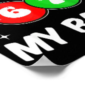 Stop Staring At My 67 Meme Funny Christmas Adult H ポスター (角)