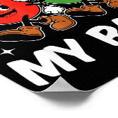 Stop Staring At My Funny Dirty Christmas Adult Hum ポスター (角)