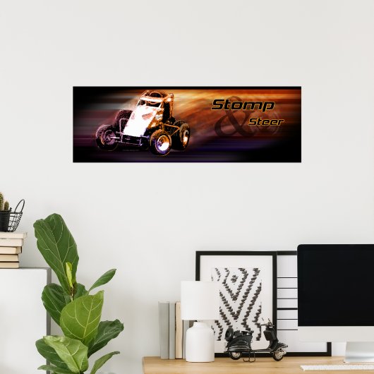 Stop & Steerポスター ポスター (ホームオフィス)