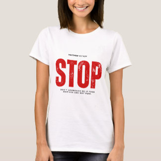 STOP Tシャツ