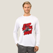 Stop Talking Bro – Bold Attitude T-Shirt トライブレンドＴシャツ (正面全体)