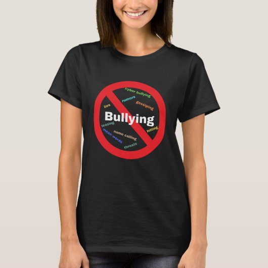 Stop the bullying tシャツ (正面)